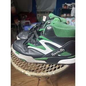 Reebok Pump Omni Zone II Celtics Black Green White GX3779 Men's 10